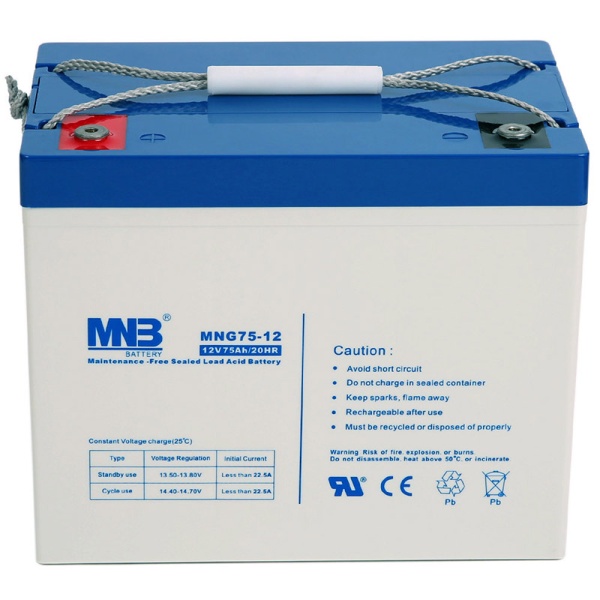 Аккумуляторная батарея MNB MNG75-12 от магазина «LiderTeh» — электротехническое оборудование