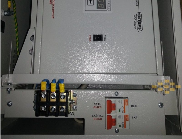 Стабилизатор уличный LIDER PS5000W-50 как подключить